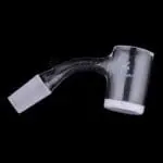 Honey & Milk Bevel Quartz Banger - 45° - Haze Smoke Shop USA - Vaporizers Super Store