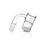 Honey & Milk Bevel Splash Bucket Quartz Banger - 90° - YL - Haze Smoke Shop USA - Vaporizers Super Store