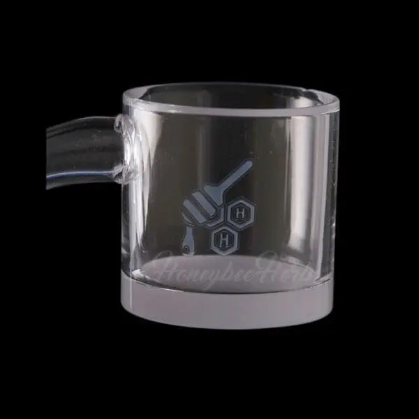 Honey & Milk XL Bevel Quartz Banger - 90° - Haze Smoke Shop USA - Vaporizers Super Store