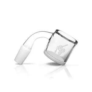Honey & Milk XL Bevel Quartz Banger - 90° - Haze Smoke Shop USA - Vaporizers Super Store