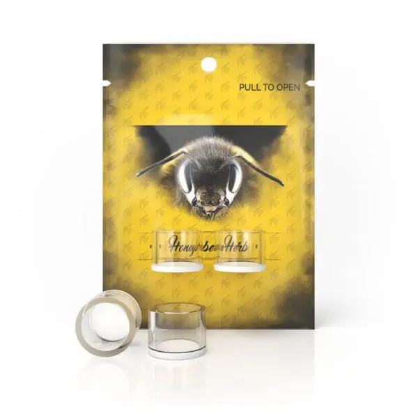 Honeybee Herb Honey and Milk Quartz Cups - Haze Smoke Shop USA - Vaporizers Super Store