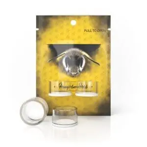 Honeybee Herb Honey and Milk Quartz Cups - Haze Smoke Shop USA - Vaporizers Super Store