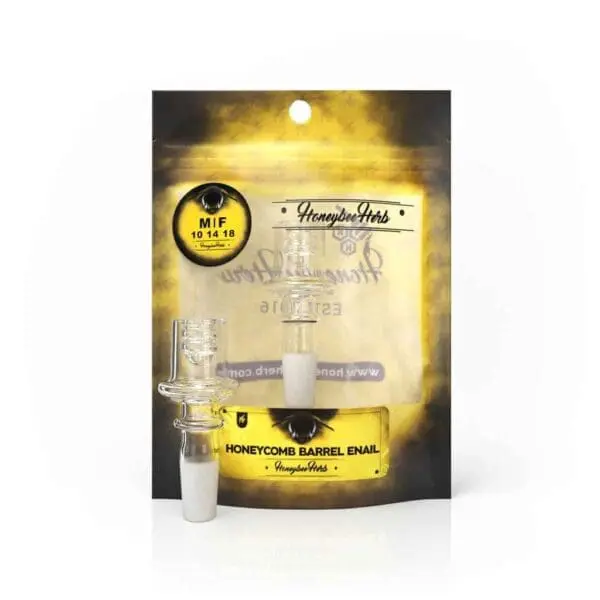 Honeybee Herb Honeycomb Barrel Quartz Enail - Haze Smoke Shop USA - Vaporizers Super Store