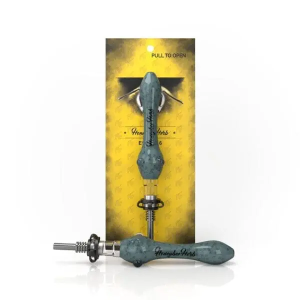 Honeybee Herb Speckled Nectar Collector - Haze Smoke Shop USA - Vaporizers Super Store