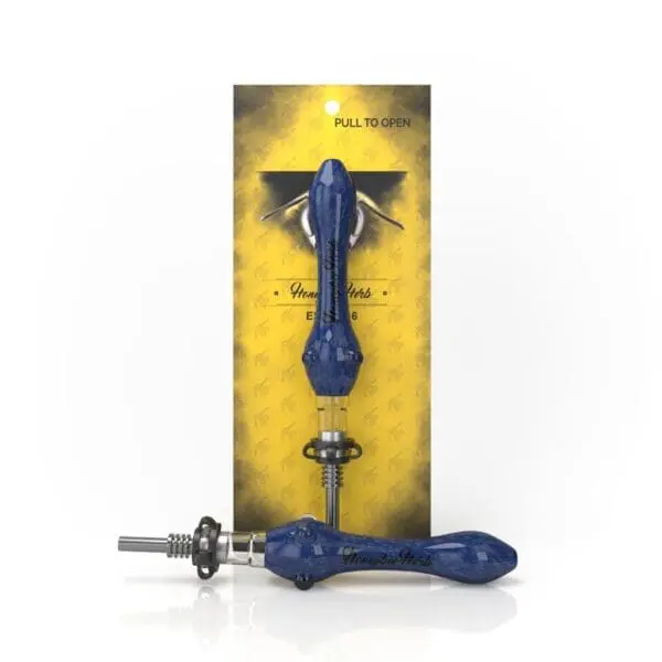 Honeybee Herb Speckled Nectar Collector - Haze Smoke Shop USA - Vaporizers Super Store