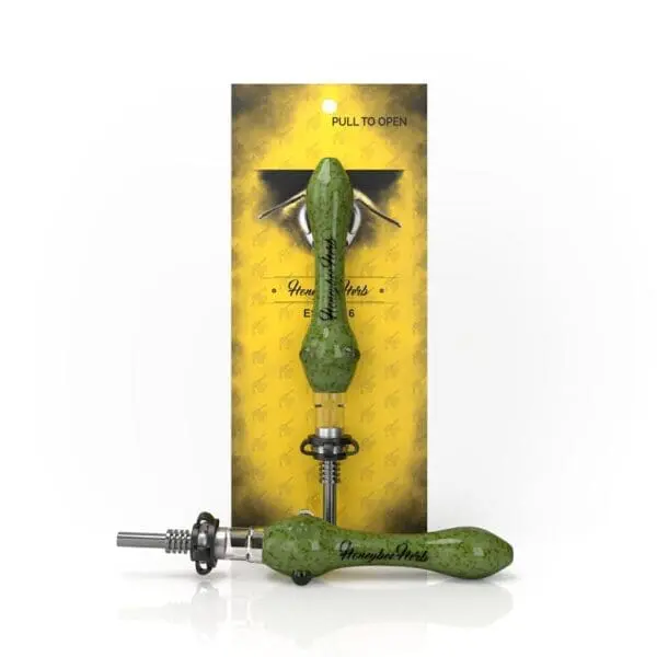 Honeybee Herb Speckled Nectar Collector - Haze Smoke Shop USA - Vaporizers Super Store