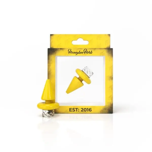 Honeybee Herb Triangle Spinner Carb Cap - Haze Smoke Shop USA - Vaporizers Super Store