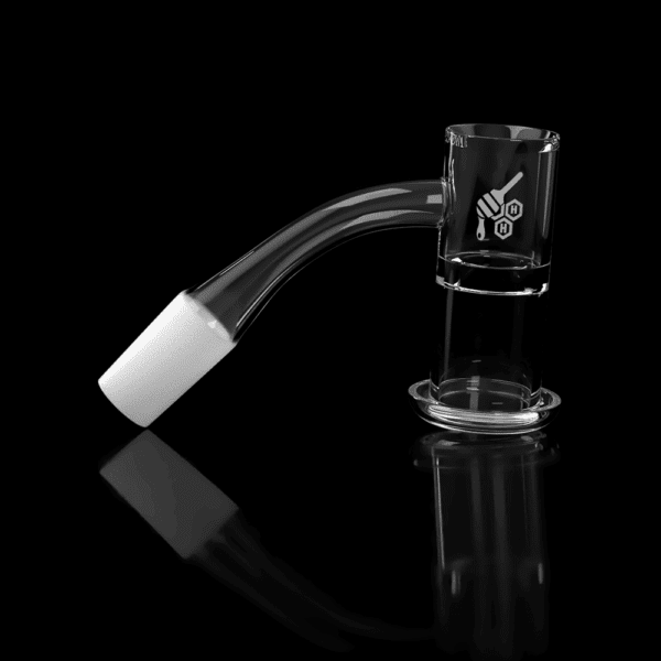 Honeysuckle XL Quartz Banger - 45° - Haze Smoke Shop USA - Vaporizers Super Store