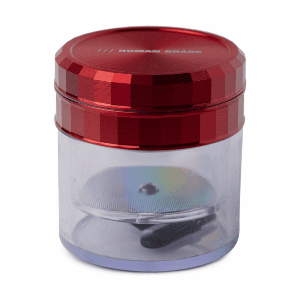 Human Grade Storage Grinder 1A - 2.5" - Haze Smoke Shop USA