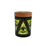 Illuminati Yellow SoleStash Grinder & Stash Jar Combos - Haze Smoke Shop USA