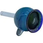 LA Pipes 9mm Pull-Stem Giant Bowl Slide - Haze Smoke Shop USA