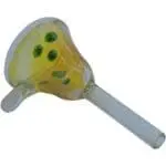 LA Pipes Mission Bell Pull-Stem Slide Bowl - Haze Smoke Shop USA