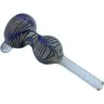 LA Pipes Wrap-n-Rake Bubble Pull-Stem Slide Bowl - Haze Smoke Shop USA