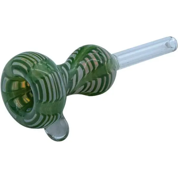 LA Pipes Wrap-n-Rake Bubble Pull-Stem Slide Bowl - Haze Smoke Shop USA