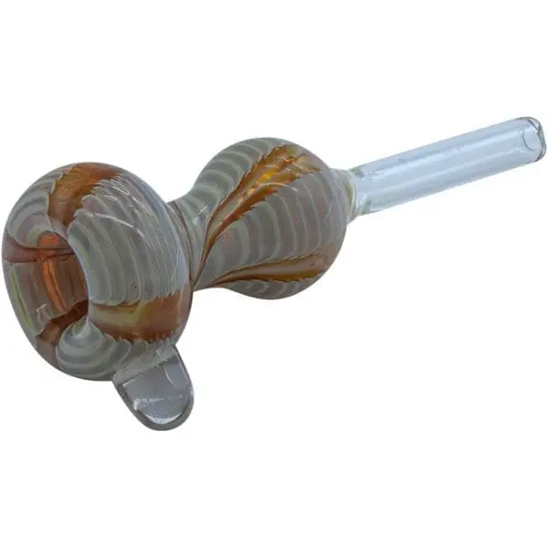 LA Pipes Wrap-n-Rake Bubble Pull-Stem Slide Bowl - Haze Smoke Shop USA