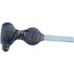 LA Pipes Wrap-n-Rake Bubble Pull-Stem Slide Bowl - Haze Smoke Shop USA