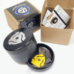 LED Light Show Herb Grinder - Magnetic Lid - 4 Piece - 2.5" - Hazesmoke shop usa