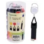 Lighter Line Retractable Lighter Holder w/ Clip - Original Series - 30ct Jar