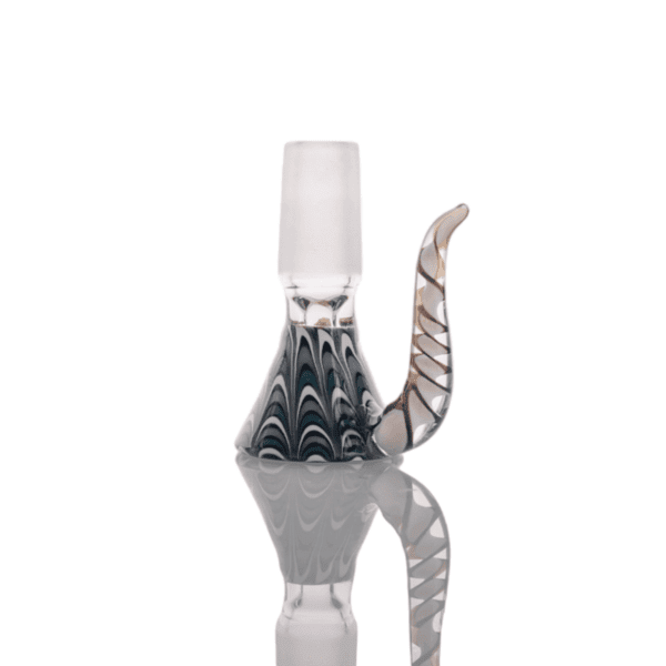 Male Joint Colorful Heady Bowl 14mm & 18mm w/ Arm - Haze Smoke Shop USA