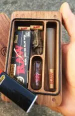 Marley Natural American Black Walnut Case - Haze Smoke Shop USA