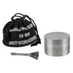 Metal 4 Piece Grinder w/ Screen - 2.5" - Haze Smoke Shop USA