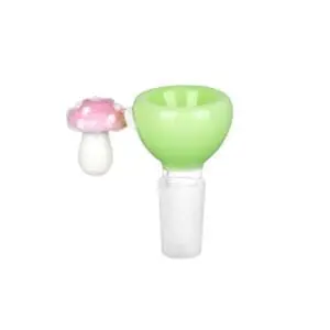 Micro Shroom Herb Slide - 14mm M Herb Slides - Haze Smoke Shop USA