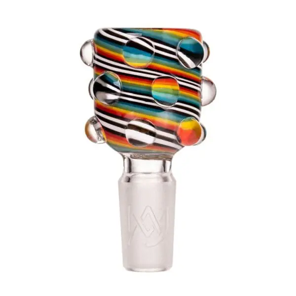MJ Arsenal Hobnail Rainbow Bowl - Haze Smoke Shop USA