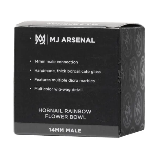 MJ Arsenal Hobnail Rainbow Bowl - Haze Smoke Shop USA