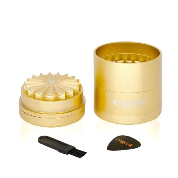 Ongrok 5 Piece Flower Tooth Storage Grinder - Haze Smoke Shop USA
