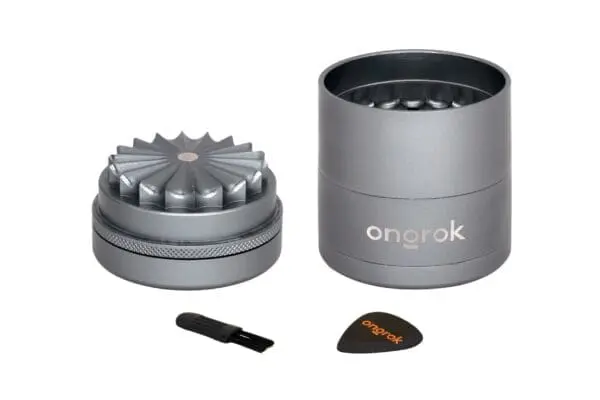 Ongrok Mini - 5 Piece - Flower Petal Toothless Grinder - 2.2" - Haze Smoke Shop USA