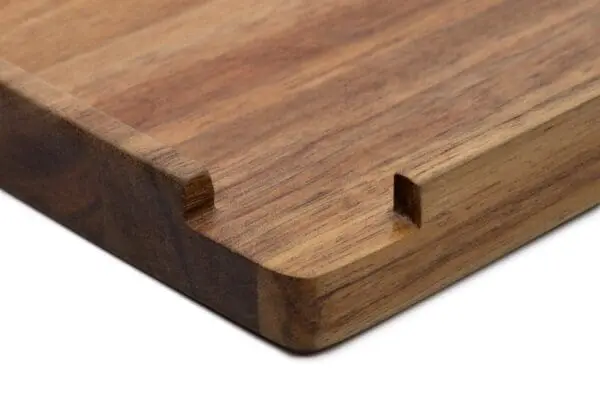 Ongrok Premium Natural Acacia Wood Tray - 9.5" x 9.5" - Haze Smoke Shop USA