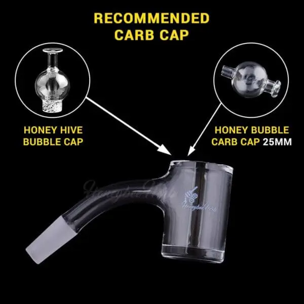 Original Bevel Quartz Banger - 45° - Haze Smoke Shop USA - Vaporizers Super Store