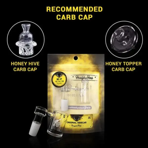 Original Sidecar Quartz Banger - 90° - Haze Smoke Shop USA - Vaporizers Super Store