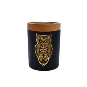 Owllusion Orange SoleStash Grinder & Stash Jar Combos - Haze Smoke Shop USA
