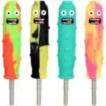 Pickle Richard Silicone Dab Straw with Titanium Tip - Haze Smoke Shop USA - Vaporizers Super Store