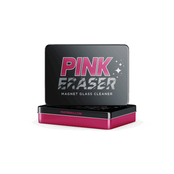 Pink Eraser - Magnet Glass Cleaner - Haze Smoke Shop USA - Vaporizers Super Store