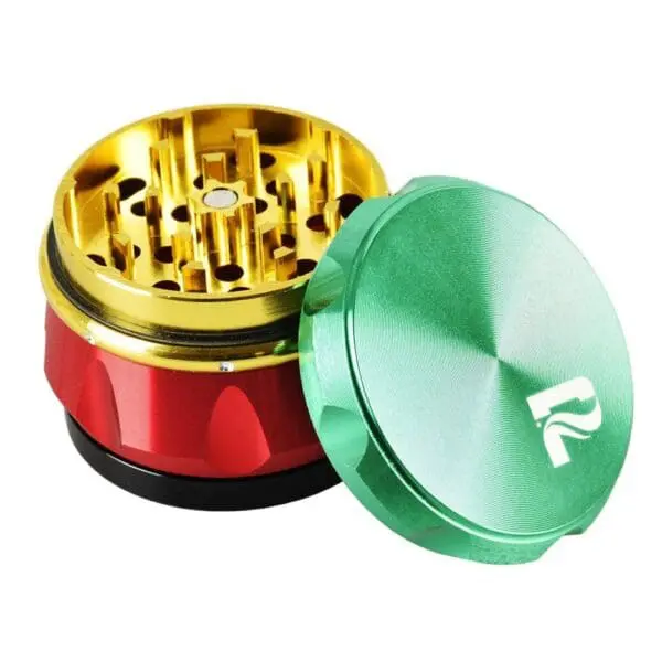 Pulsar 4 Piece Carver Herb Grinder - 2" - Haze Smoke Shop USA