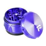 Pulsar 4 Piece Carver Herb Grinder - 2" - Haze Smoke Shop USA