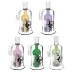 Pulsar 8 Arm Ash Catcher - 14mm Male - Colors Vary