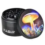 Pulsar Artist Series Grinder - Mystical Mushroom Metal Grinders - Haze Smoke Shop USA