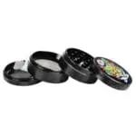 Pulsar Artist Series Metal Grinder - Amberly Downs Psychedelic Alien - Haze Smoke Shop USA