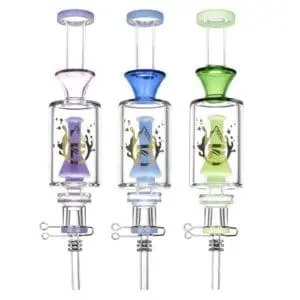 Pulsar Beaker Perc Vapor Vessel 2.0 w/ Quartz Tip - 8.5" 14mm F - Haze Smoke Shop USA - Vaporizers Super Store