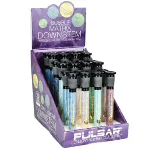 Pulsar Bubble Matrix Downstem - 24pcs Bong Downstems - Haze Smoke Shop USA