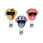 Pulsar Chill Rainbow Monkey Glass Herb Slide - 14mm M - 9pcs - Haze Smoke Shop USA