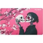 Pulsar Dab Padz Fabric Top Dab Mat - Sakura Skulls - 16"x10"