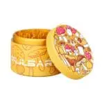 Pulsar Design Series Grinder with Side Art - Fungiside - 4 Piece - 2.5" - Haze Smoke Shop USA