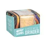 Pulsar Design Series Grinder with Side Art - Fungiside - 4 Piece - 2.5" - Haze Smoke Shop USA