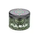Pulsar Design Series Grinder with Side Art - Hemp Mandala - 4 Piece - 2.5" Metal Grinders - Haze Smoke Shop USA