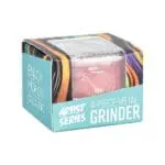 Pulsar Design Series Grinder with Side Art - Symbolic Tiles - 4 piece - 2.5" - Haze Smoke Shop USA