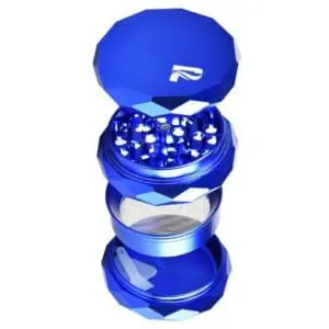 Pulsar Diamond Faceted Aluminum Herb Grinder - Haze Smoke Shop USA